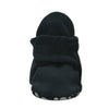 ORGANIC COTTON GRIPPER BABY BOOTIE - BLACK