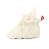 ORGANIC COTTON GRIPPER BABY BOOTIE - CREAM