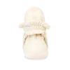 ORGANIC COTTON GRIPPER BABY BOOTIE - CREAM